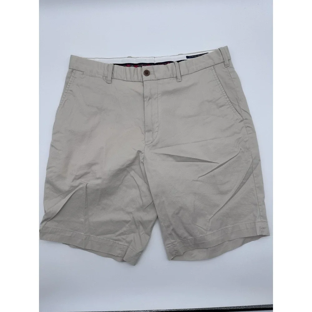 Polo Ralph Lauren Shorts Mens 32 Navy Cotton Twill Stretch Chino‎ Casual Golf